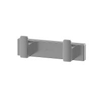 Крючок двойной WHITECROSS Cubo CU2412NIB никель брашированный