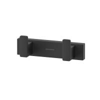 Крючок двойной WHITECROSS Cubo CU2412BL черный матовый