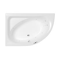 Акриловая ванна WHITECROSS Aquarella "SMART" 0108.170110.100.SMART.CR 170х110 левая белая глянецевая/хром