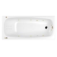 Акриловая ванна WHITECROSS Layla "SMART NANO" 0102.170075.100.SMARTNANO.GL 170х75 белая глянецевая/золото