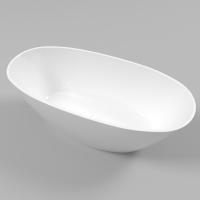 Ванна из искуственного камня WHITECROSS Onyx B 0205.160075.100 160х75 белая глянцевая