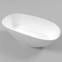 Ванна из искуственного камня WHITECROSS Onyx A 0204.160075.100 160х75 белая глянцевая