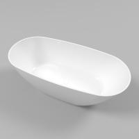 Ванна из искуственного камня WHITECROSS Onyx D 0207.160075.100 160х75 белая глянцевая