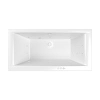 Акриловая ванна WHITECROSS Savia Duo "SMART" 0103.170080.100.SMART.WH 170х80 белая глянцевая