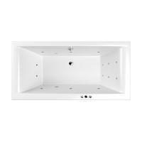 Акриловая ванна WHITECROSS Savia Duo "SMART" 0103.170080.100.SMART.CR 170х80 белая глянецевая/хром