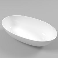 Ванна из искуственного камня WHITECROSS Diamond 0201.170087.100 170х87 белая глянцевая