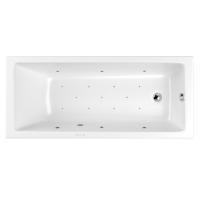 Акриловая ванна WHITECROSS Wave "RELAX" 0101.160080.100.RELAX.CR 160х80 белая глянецевая/хром