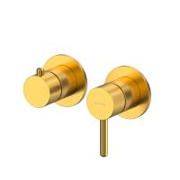 Внешняя часть встраиваемого смесителя WHITECROSS Y 2-Y1242GLB золото брашированное