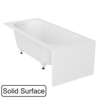 Экран торцевой WHITECROSS 1102.0XXXX.200 иск. камень белый матовый