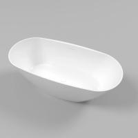 Ванна из искуственного камня WHITECROSS Onyx X 0208.160075.100 160х75 белая глянцевая