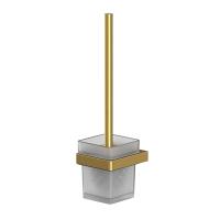 Ершик для унитаза WHITECROSS Cubo CU2470GLB золото брашированное