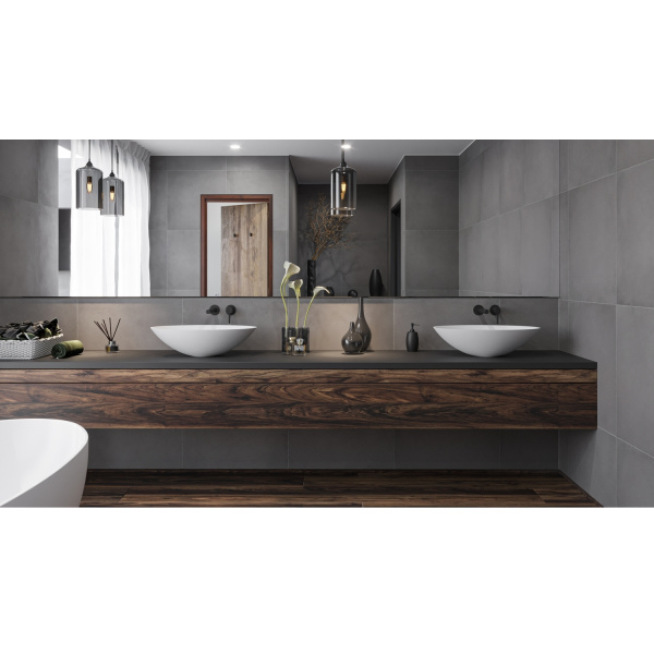 Раковина накладная WHITECROSS Aquamarine 0715.056035.200 56х35 искусственный камень белый матовый