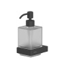 Дозатор для жидкого мыла WHITECROSS Cubo CU2440BL черный матовый