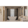 Ванна из искуственного камня WHITECROSS Onyx C 0206.160075.200 160х75 белый матовый