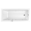 Акриловая ванна WHITECROSS Wave "SMART NANO" 0101.150070.100.SMARTNANO.CR 150х70 белая глянецевая/хром