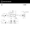 Встраиваемая часть смесителя WHITECROSS Y 1-Y1243 BOX