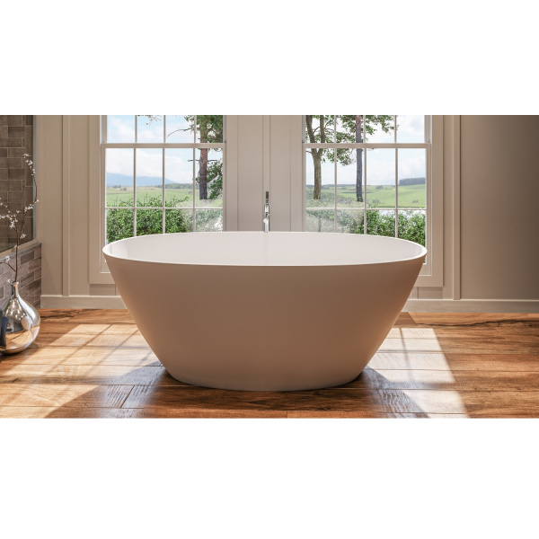Ванна из искуственного камня WHITECROSS Onyx B 0205.160075.200 160х75 белый матовый