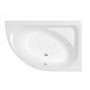 Акриловая ванна WHITECROSS Aquarella "RELAX" 0109.170110.100.RELAX.CR 170х110 правая белая глянецевая/хром