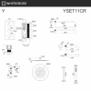 Душевой комплект с термостатом и изливом WHITECROSS Y YSET11CR хром