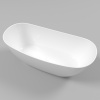 Ванна из искуственного камня WHITECROSS Onyx C 0206.160075.100 160х75 белая глянцевая
