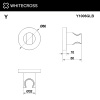 Держатель ручного душа WHITECROSS Y Y1006GLB золото брашированное