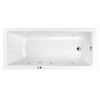 Акриловая ванна WHITECROSS Wave "LINE NANO" 0101.150070.100.LINENANO.CR 150х70 белая глянецевая/хром