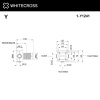 Встраиваемая часть смесителя WHITECROSS Y 1-Y1241 BOX