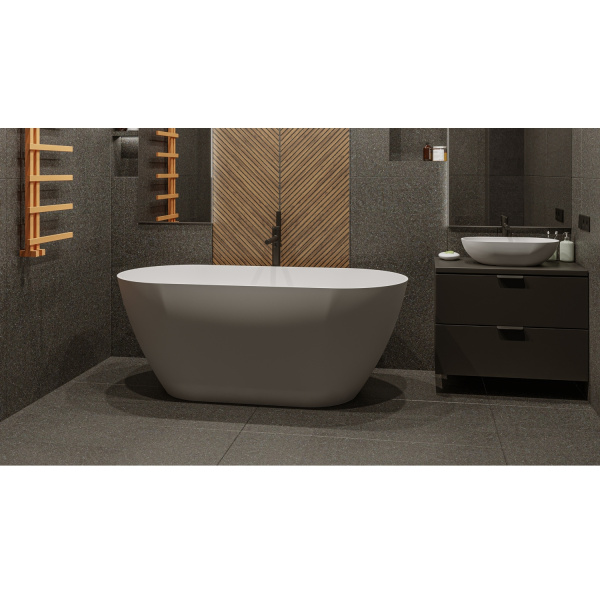 Ванна из искуственного камня WHITECROSS Coral A 0213.165075.200 165х75 белый матовый