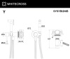 Гигиенический душ WHITECROSS Y SYSYBI2GLB С ВНУТРЕННЕЙ ЧАСТЬЮ золото брашированное