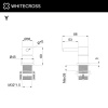 Смеситель встраиваемый WHITECROSS Y Y1214GLB золото брашированное