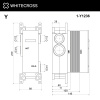 Встраиваемая часть смесителя WHITECROSS Y 1-Y1236 2 потребителя