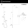 Душевая стойка с термостатом WHITECROSS Y Y1254GLB золото брашированное