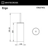 Ершик для унитаза WHITECROSS Ergo ER2274GL золото гленцевое