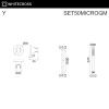 Душевой гарнитур WHITECROSS SET50MICROGM графит