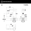 Смеситель для биде WHITECROSS Y Y1220GL золото гленцевое
