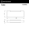 Полотенцедержатель WHITECROSS Cubo CU2458GL золото гленцевое