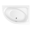 Акриловая ванна WHITECROSS Aquarella 0109.170110.100 170х110 правая белая глянцевая