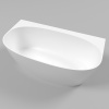 Ванна из искуственного камня WHITECROSS Pearl A 0214.155080.100 155х80 белая глянцевая