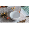 Раковина накладная WHITECROSS Amethyst 0711.050050.200 D=50 искусственный камень белый матовый