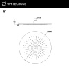 Верхний душ WHITECROSS Y Y1300CPB медь брашированная
