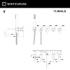 Смеситель для ванны скрытого монтажа WHITECROSS Y Y1240GLB золото брашированное