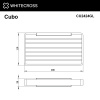 Мыльница WHITECROSS Cubo CU2424GL золото гленцевое