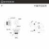 Душевой комплект с изливом WHITECROSS Y YSET03CR хром