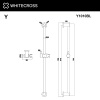 Душевая штанга WHITECROSS Y Y1010BL черный матовый