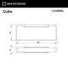 Полотенцедержатель WHITECROSS Cubo CU2458BL черный матовый