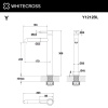 Смеситель для раковины L WHITECROSS Y Y1212BL черный матовый