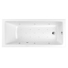 Акриловая ванна WHITECROSS Wave Slim "RELAX" 0111.160070.100.RELAX.CR 160х70 белая глянецевая/хром